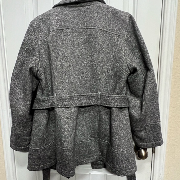 Liz Claiborne New York Fully Lined Jacket Pea Coat - Picture 2 of 4